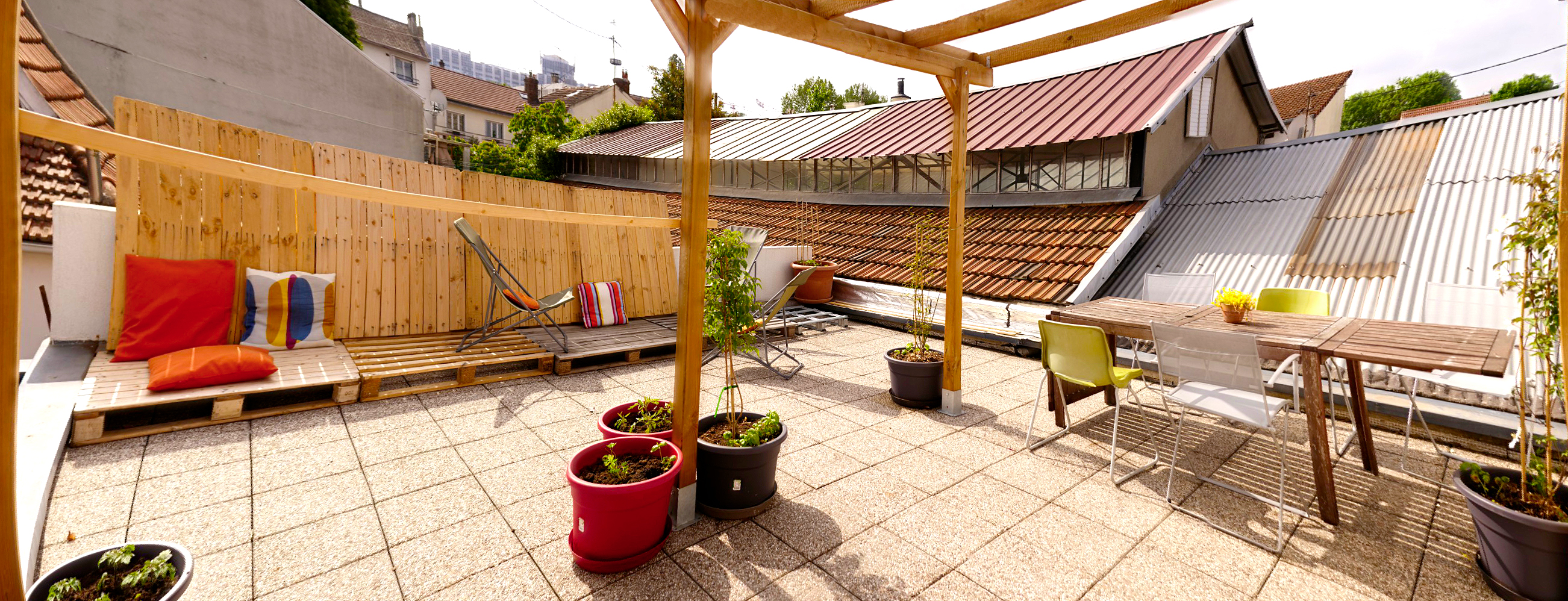 Terrasse privée lasphère